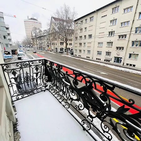 Beautiful, Bright, Large With Balcony Smarttv Apartment St. Gallen